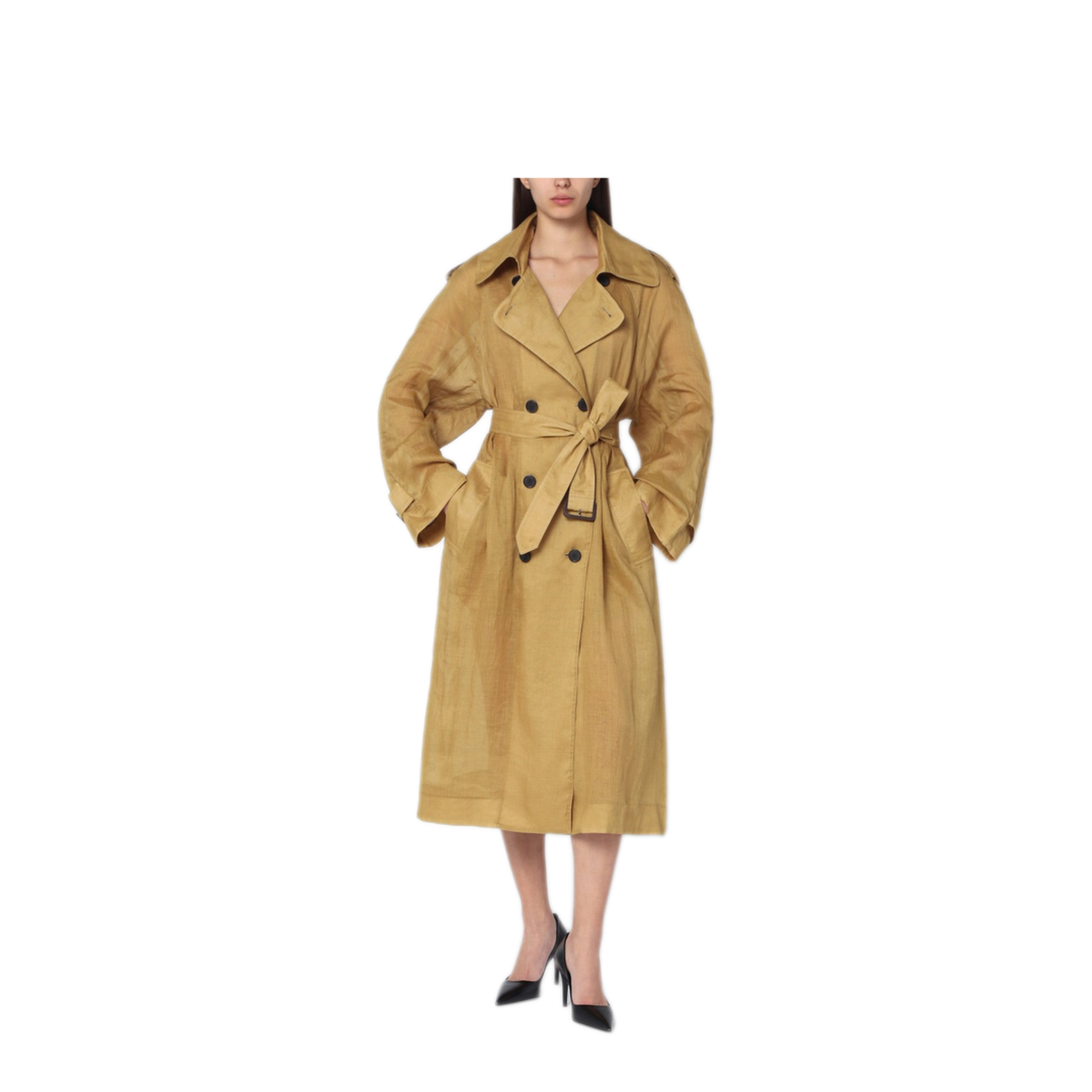 MAYFEYR - MKDT Studio - Double Breasted Cici Trench Coat - 25-2-113-3952COGO