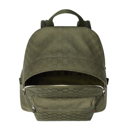 GG Canvas Medium Backpack