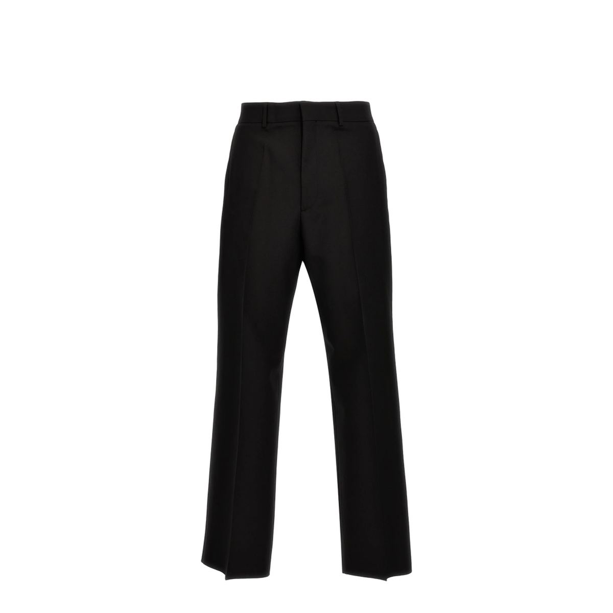 Black Wool Pant