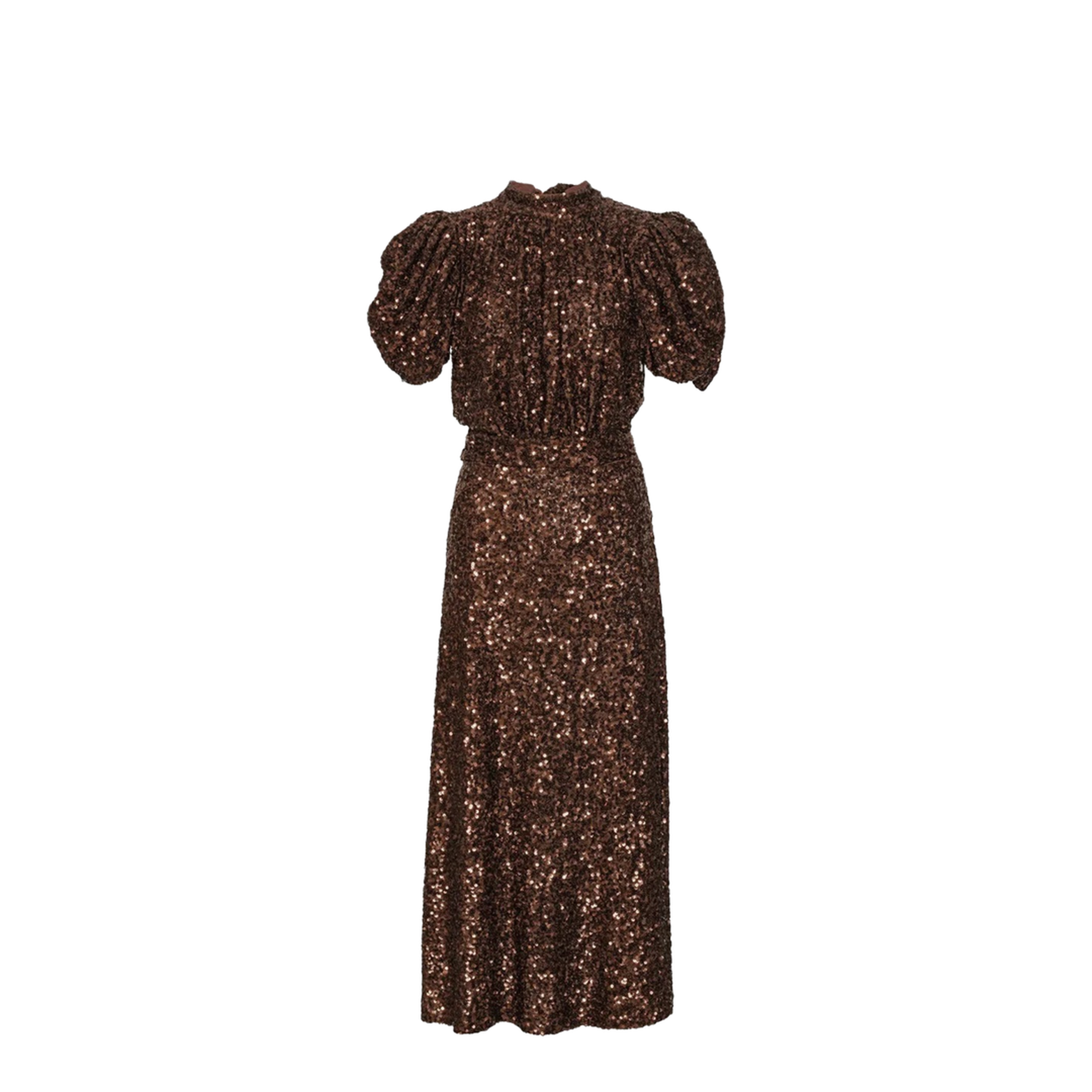 Rotate Midi Dress With Sequins MAYFEYR Rotate Midi Dress With Sequins MAYFEYR