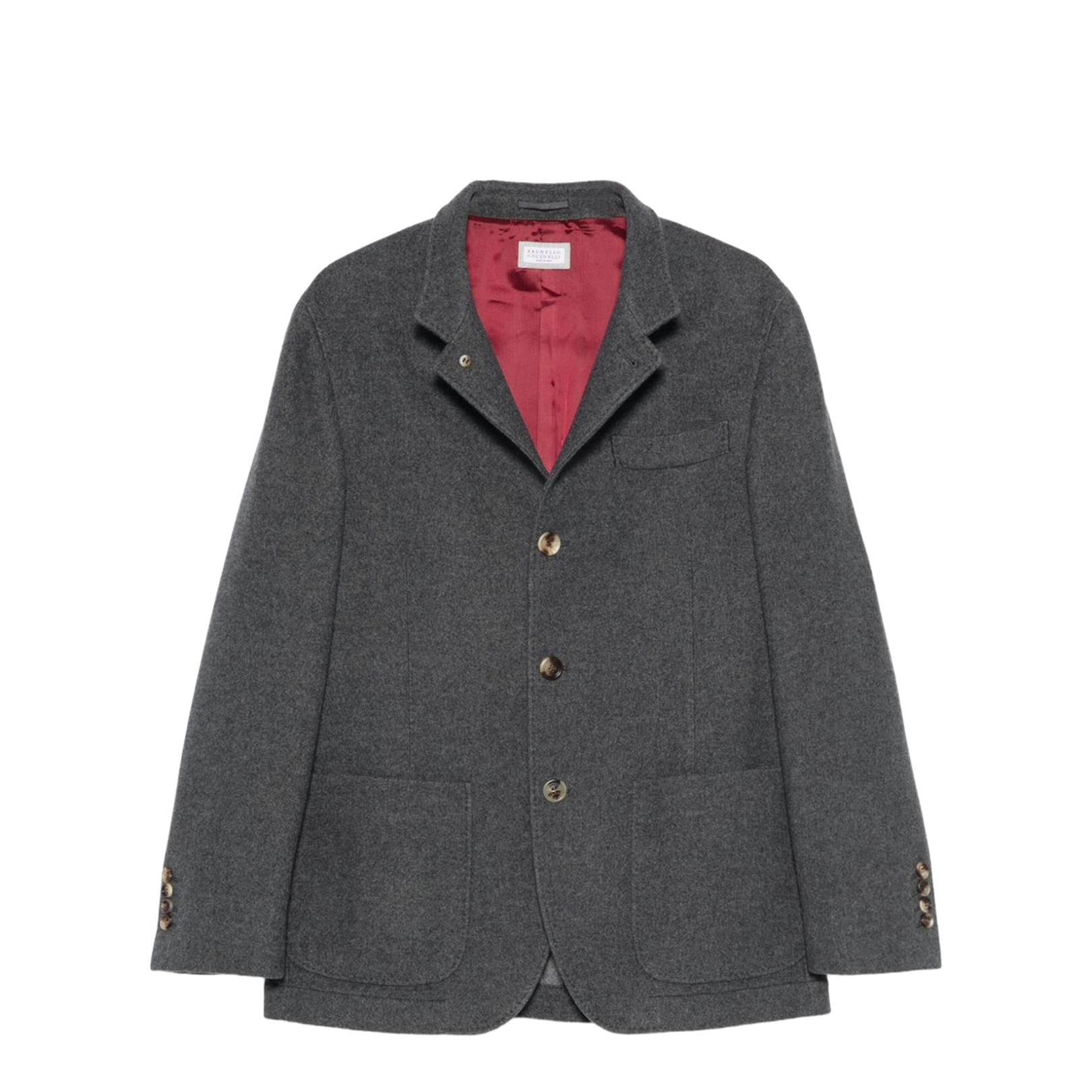 Cashmere Single-Breasted Jacket