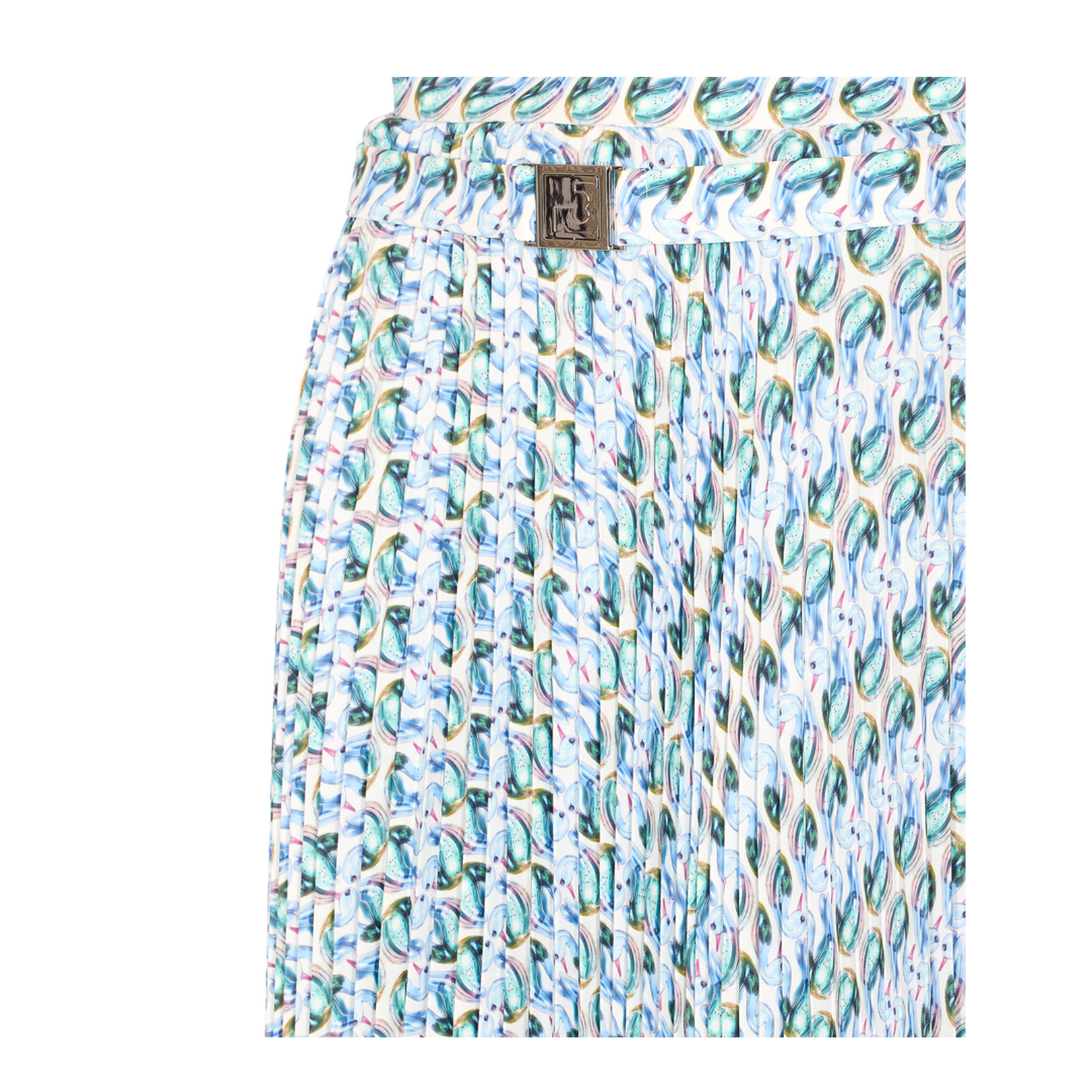 Pleated Skirt - Blue