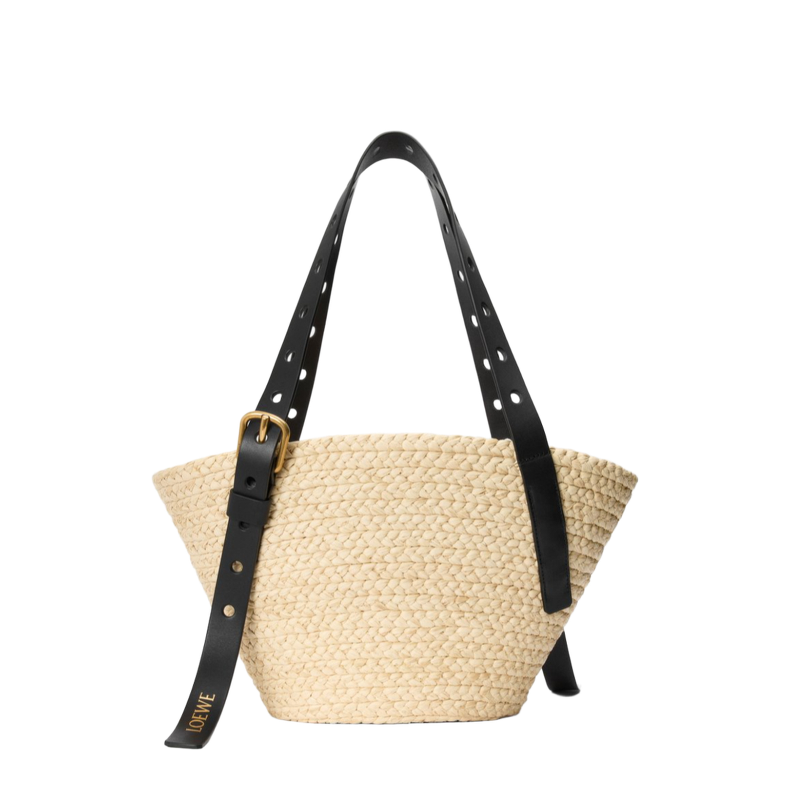 Paula's Ibiza Small Punch Hole Basket Bag