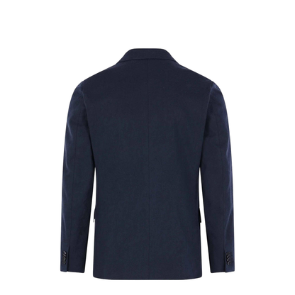 Button Up Blazer Blue