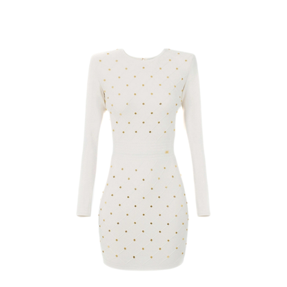 MAYFEYR - Elisabetta Franchi - White Dresses - AM25S57E2D29