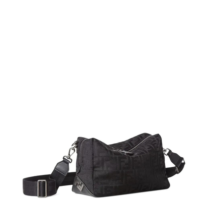 MAYFEYR - Fendi - Squared Ff Medium Leather And Nylon Bag - 7VA672AVC6