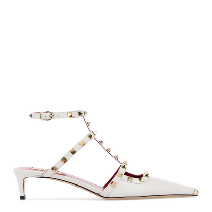 MAYFEYR - Valentino - Ankle Strap Rockstud Pumps - 9W2S0PV0WZD0BO