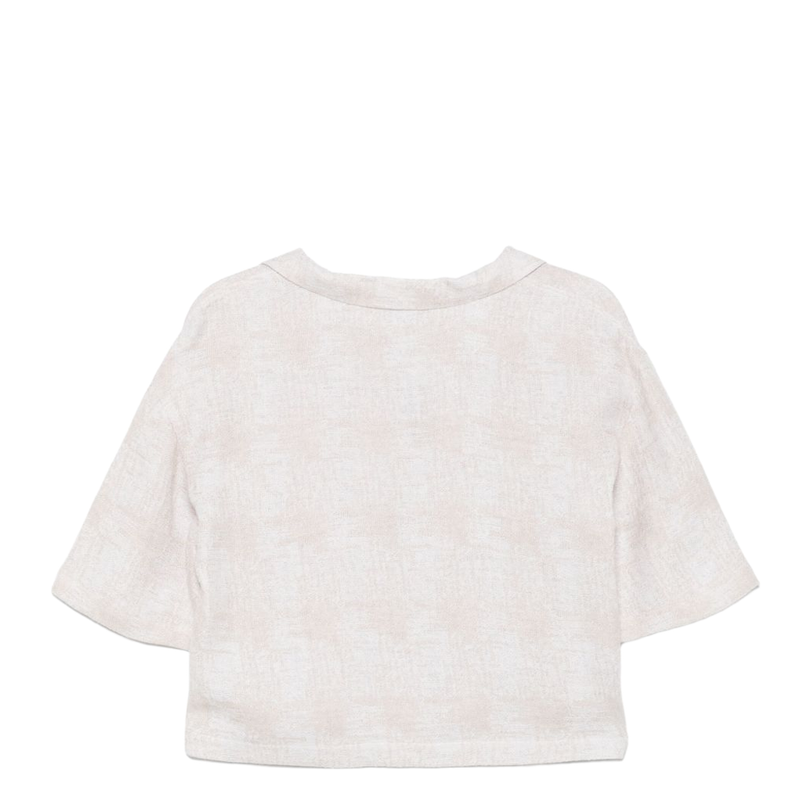 Ecru Short Sleeve Shirt