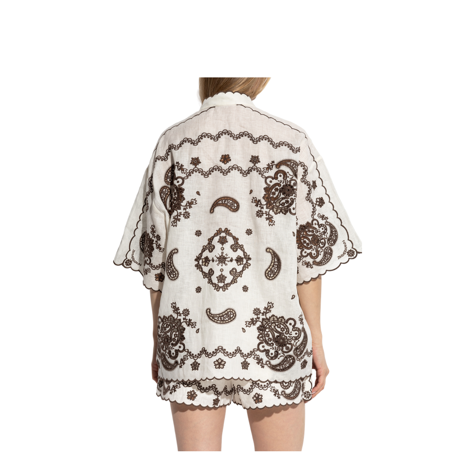 Shirt with Decorative Embroidery