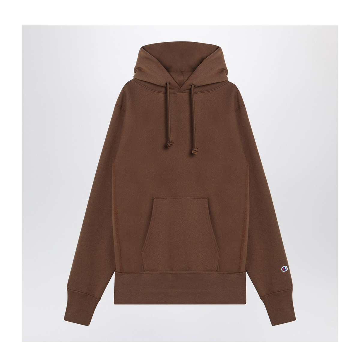 MAYFEYR - Champion - Brown Cotton Hoodie - C5A101COX5NJ