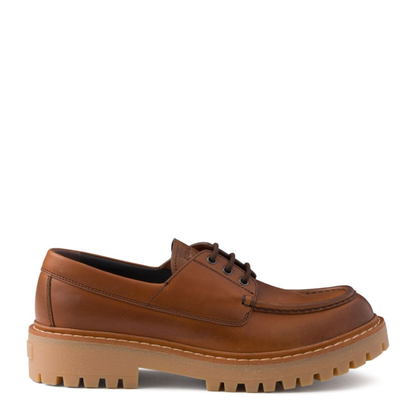 Laced Leather Loafers