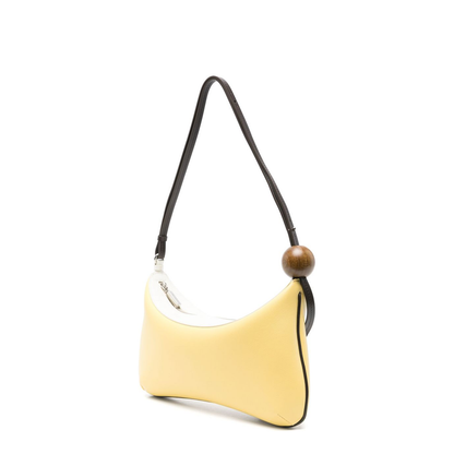 Leather shoulder bag