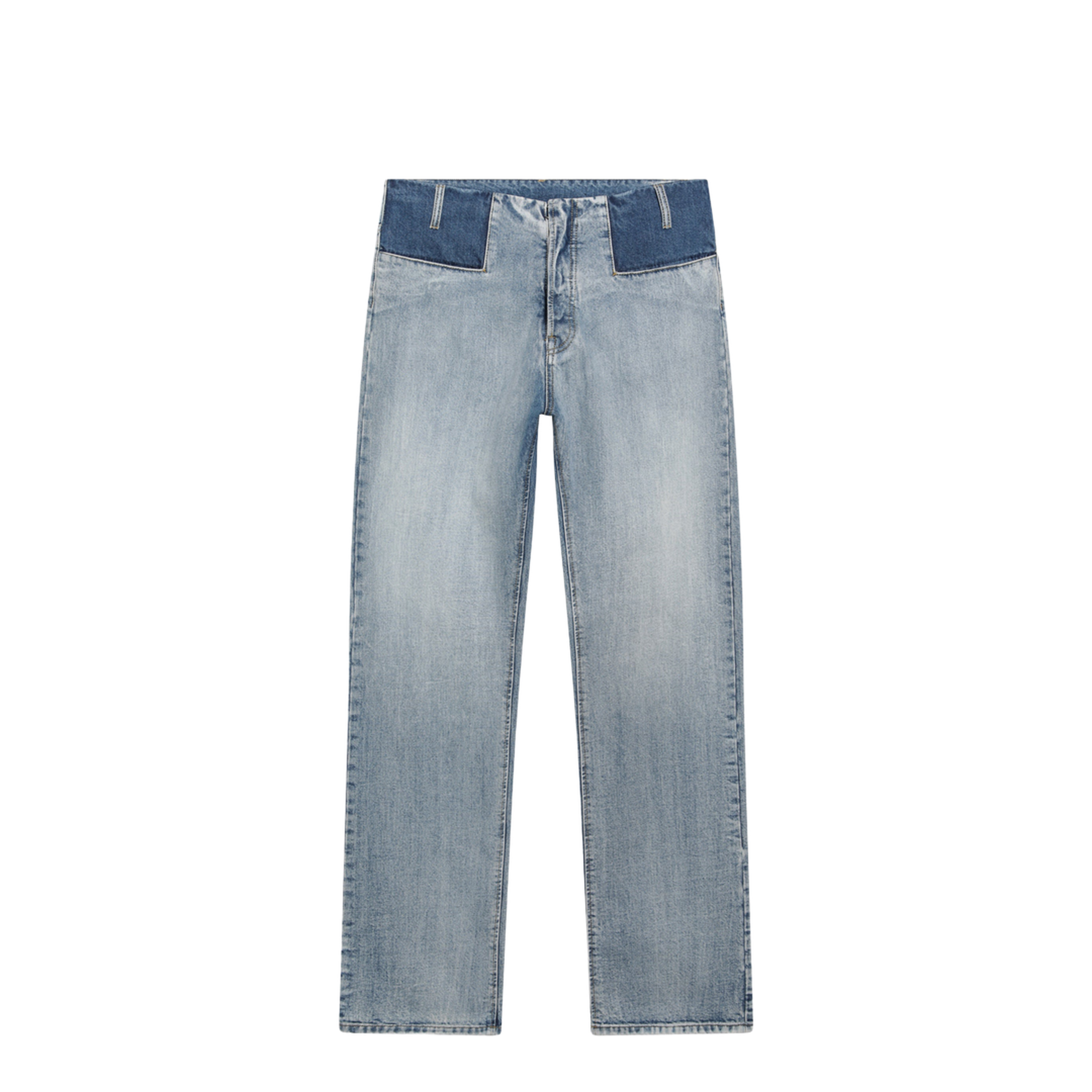 MAYFEYR - Maison Margiela - Patchwork Jeans In Indigo Blue Denim - S50LA0247S30561988