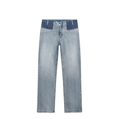 MAYFEYR - Maison Margiela - Patchwork Jeans In Indigo Blue Denim - S50LA0247S30561988
