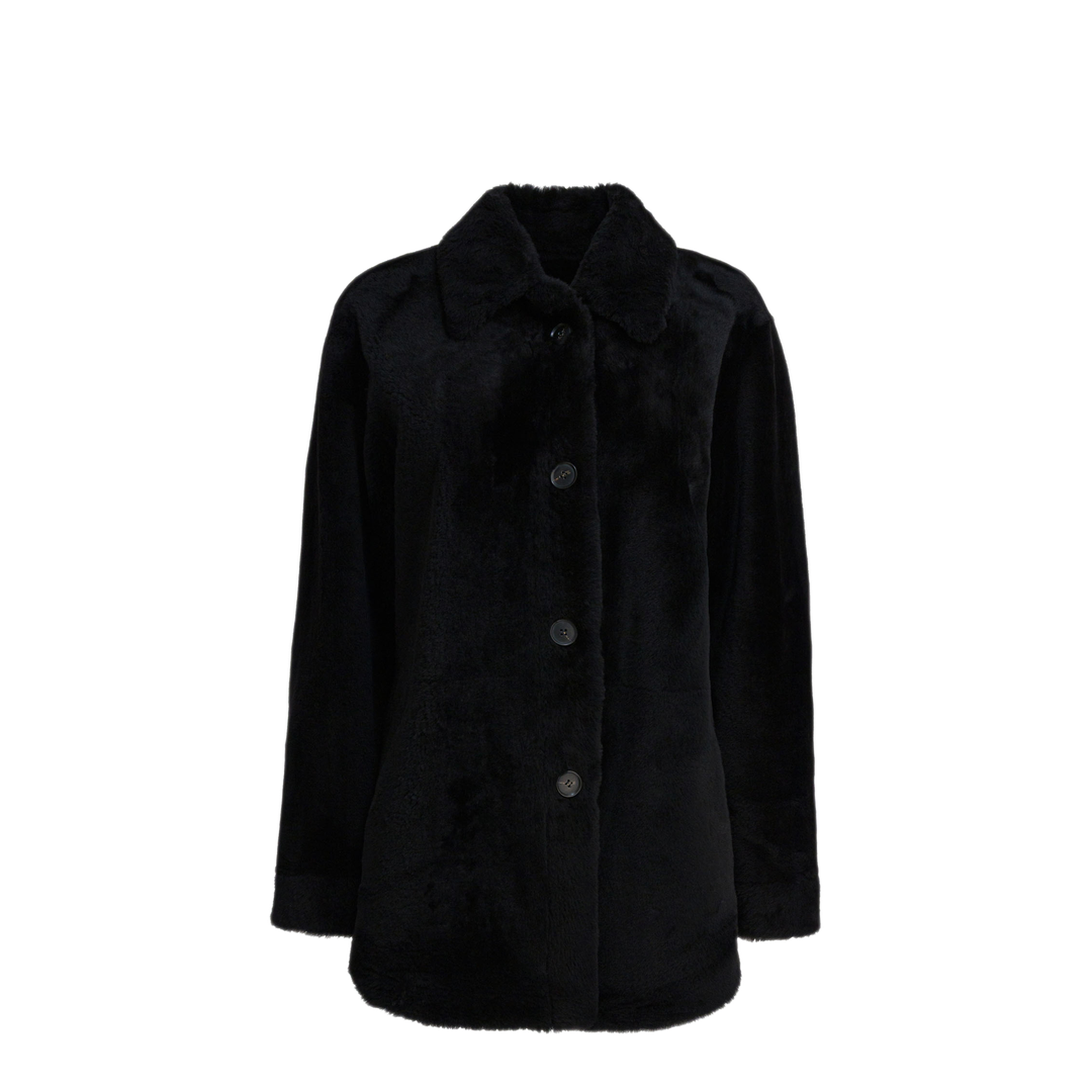 MAYFEYR - Semper - Reversible Leather Long Coat - 601NERO