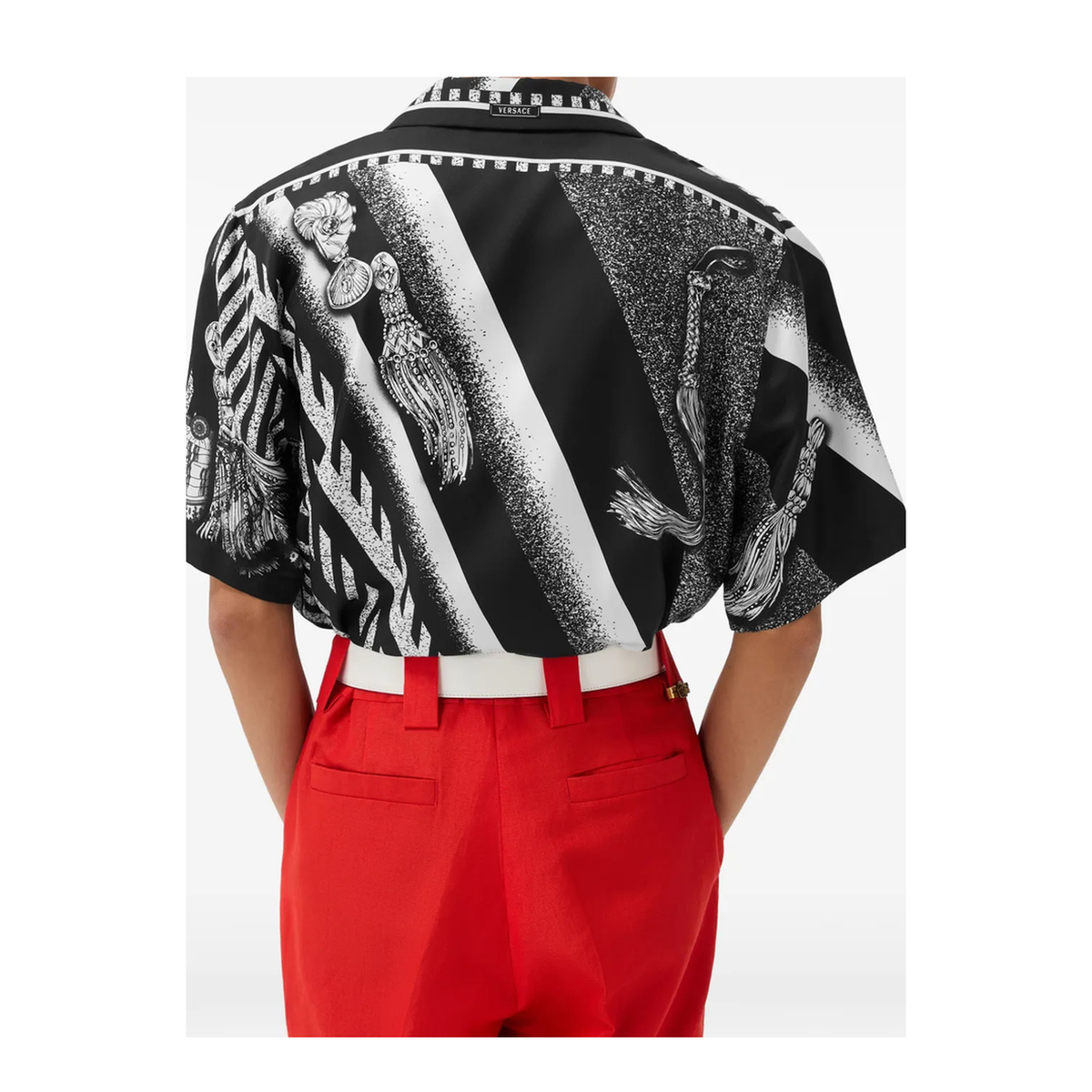 MAYFEYR - Versace - Printed Silk Twill Shirt - 10257031A186815B040