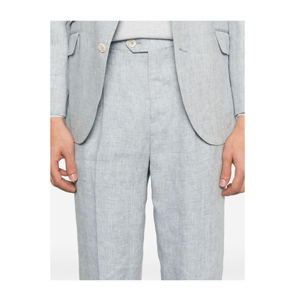 Linen Single-Breasted Suit