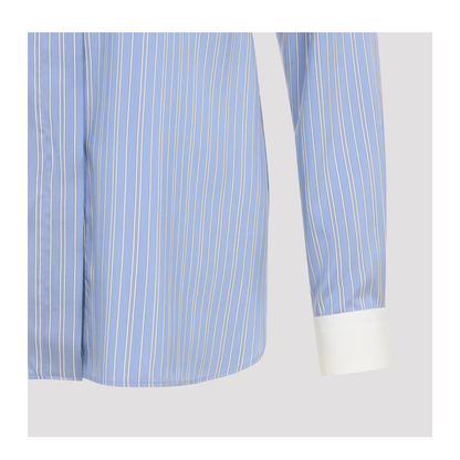 MAYFEYR - Tom Ford - Striped Silk Shirt - CA3355FAX1777UWB