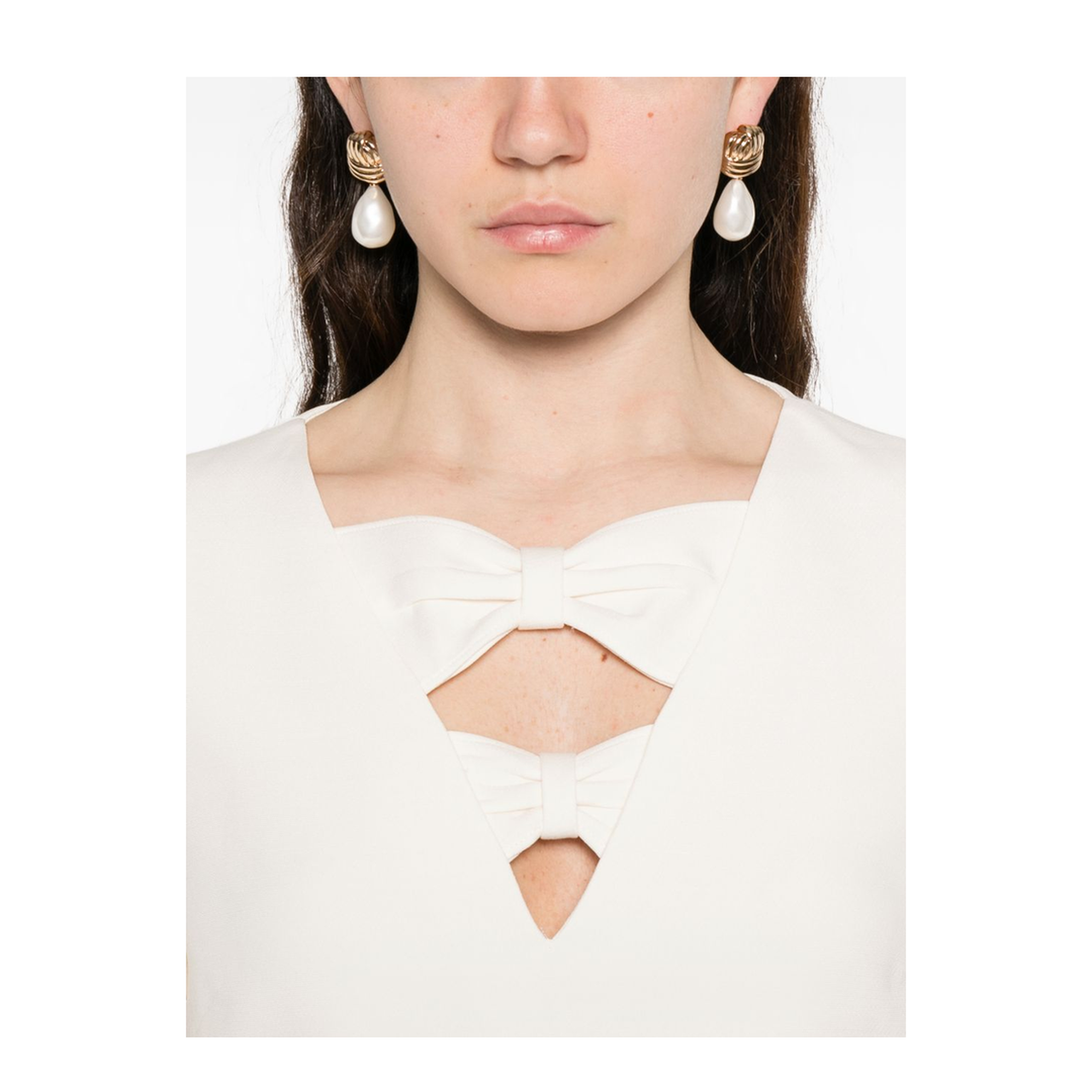 MAYFEYR - Valentino - Wool And Silk Blend Short Dress - BVAHT51CFA03