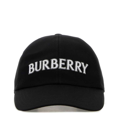 MAYFEYR - Burberry - Black Gabardine Baseball Cap - 8124432A1189