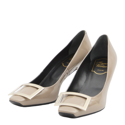 With Heel Beige