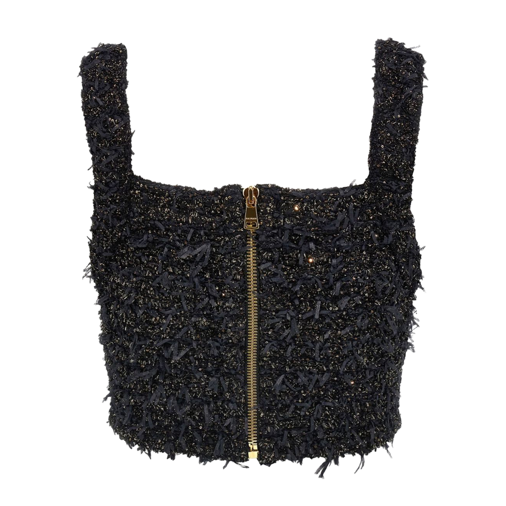 Lurex Tweed Top