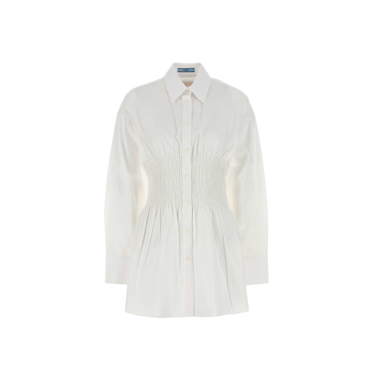MAYFEYR - Prada - White Poplin Shirt - P401IRSOOO1XV2F0009