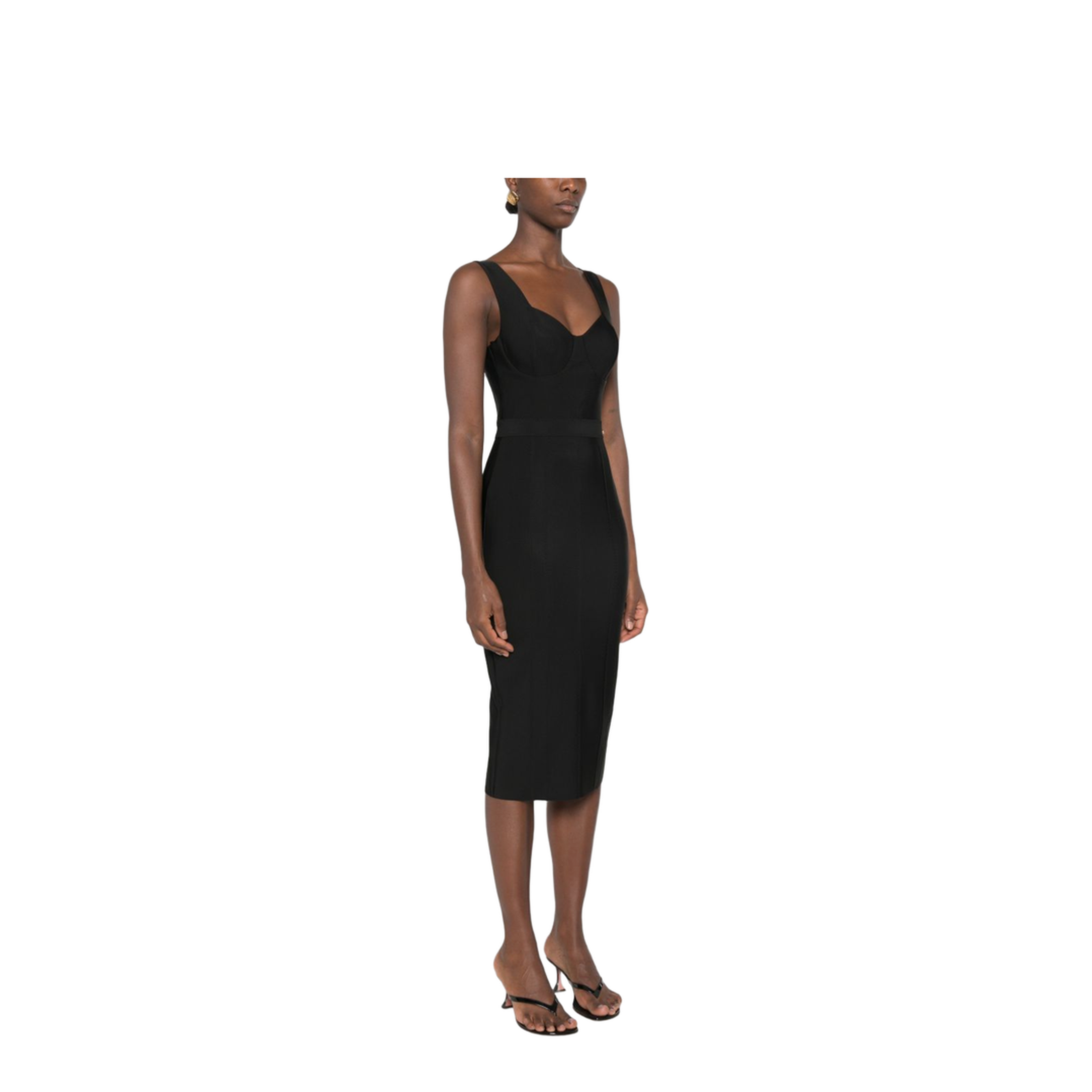 MAYFEYR - Elisabetta Franchi - Dresses Black - AB98566E2110
