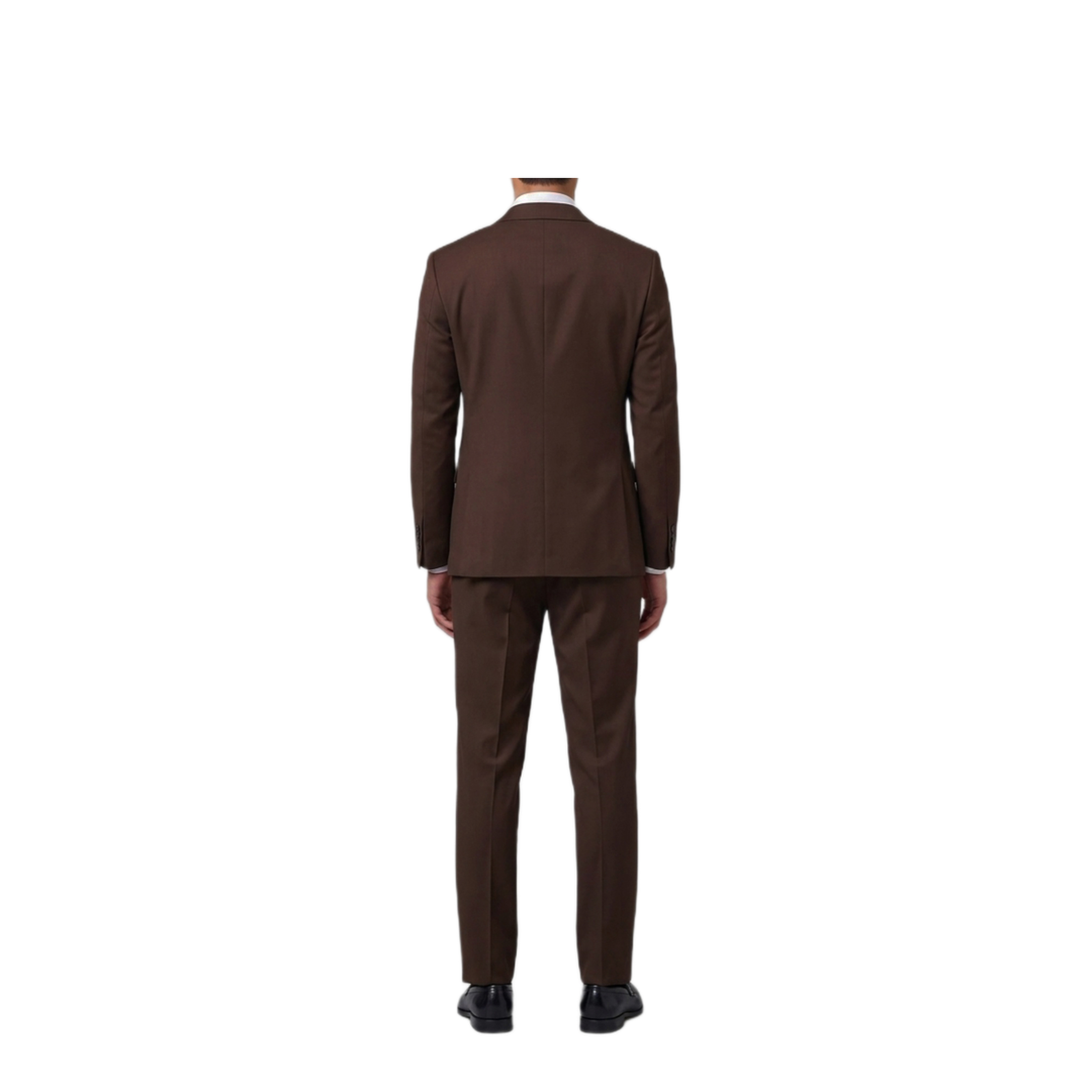 MAYFEYR - Lardini - Brown Virgin Wool Single Breasted Suit - AC5931ECN64414440