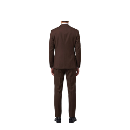 MAYFEYR - Lardini - Brown Virgin Wool Single Breasted Suit - AC5931ECN64414440