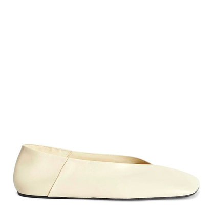 MAYFEYR - Jil Sander - Ballerina 38 5 Bianco - J57WZ0001P5810689689