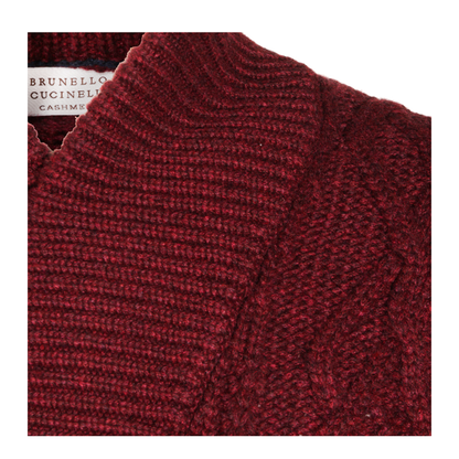 Cable Knit Cashmere Cardigan