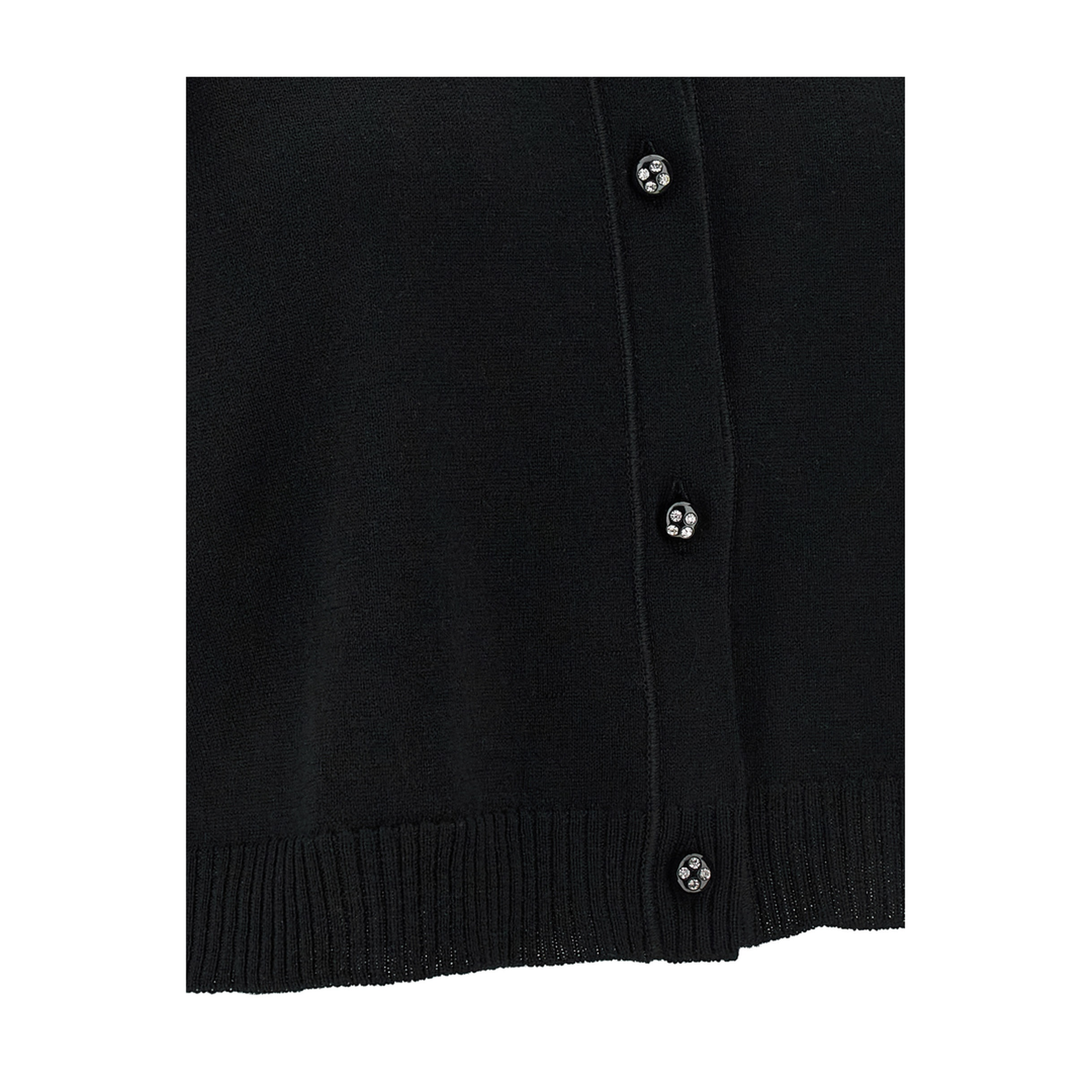 Feathered Knit Cardigan