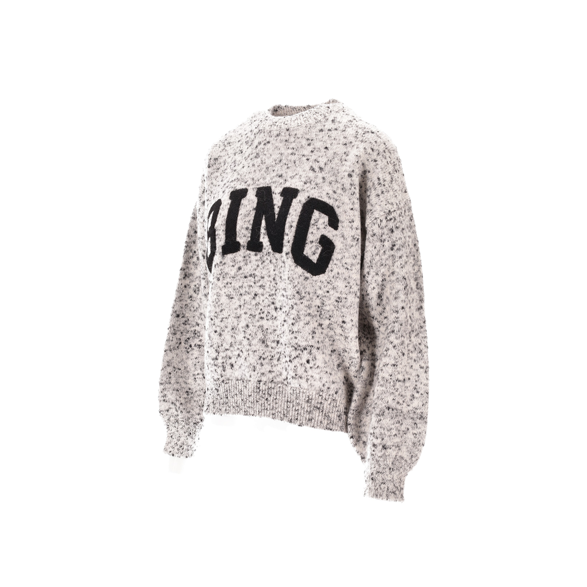 MAYFEYR - Anine Bing - Sydney Crew Sweater Bing Marled White - A0911545MUL2