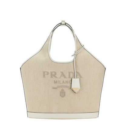 Sand Canvas Shopping Bag