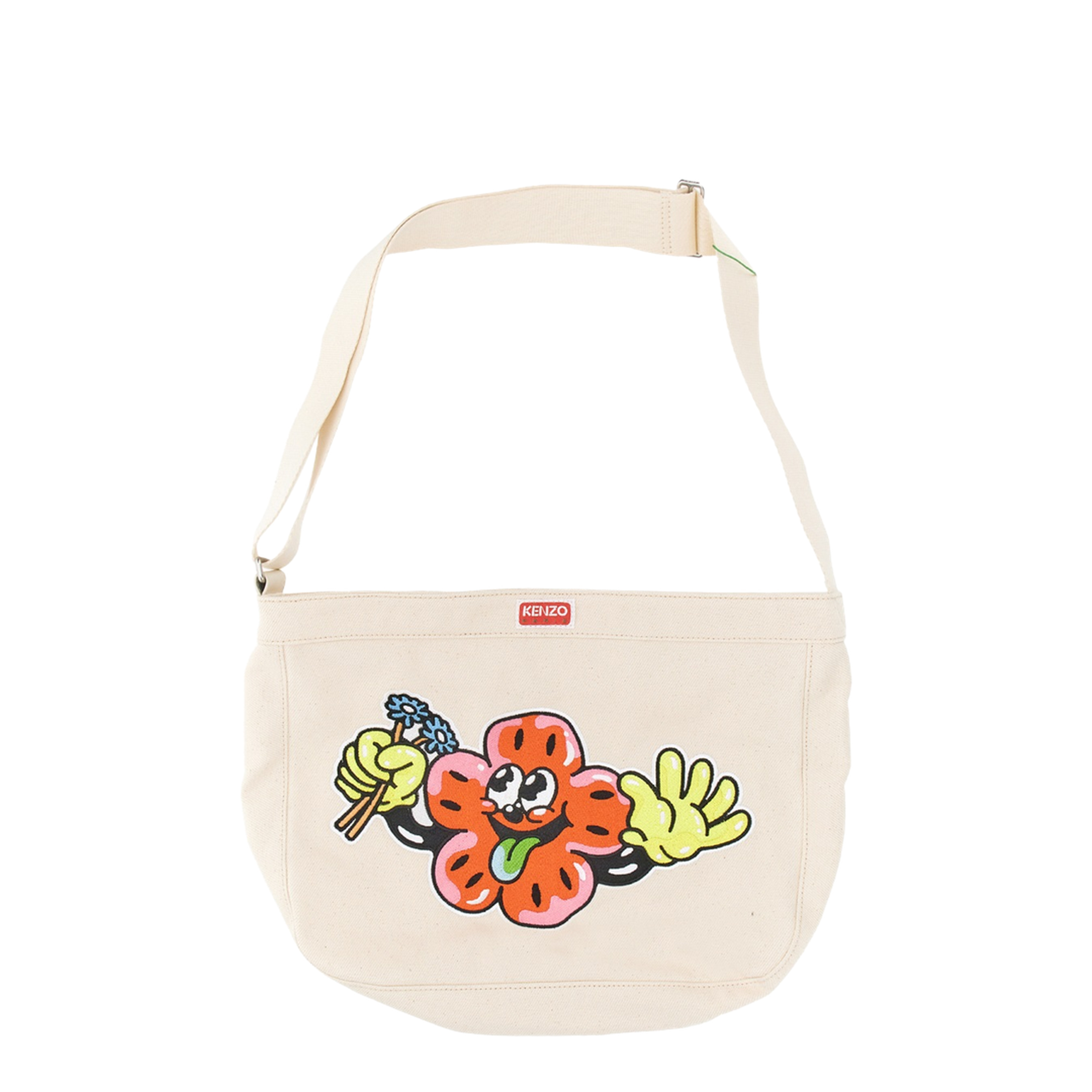 Shoulder Bag with Embroidery