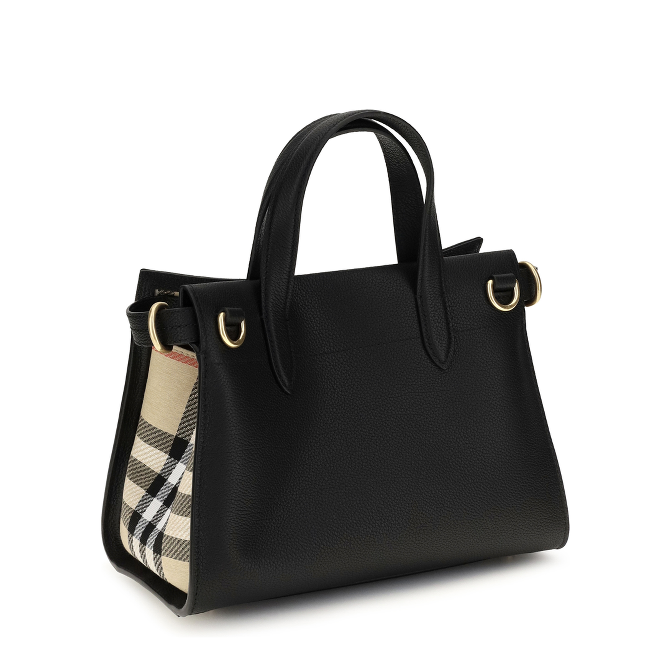 MAYFEYR - Burberry - Mini Cotswolds Check Top Handle Bag - 8129092