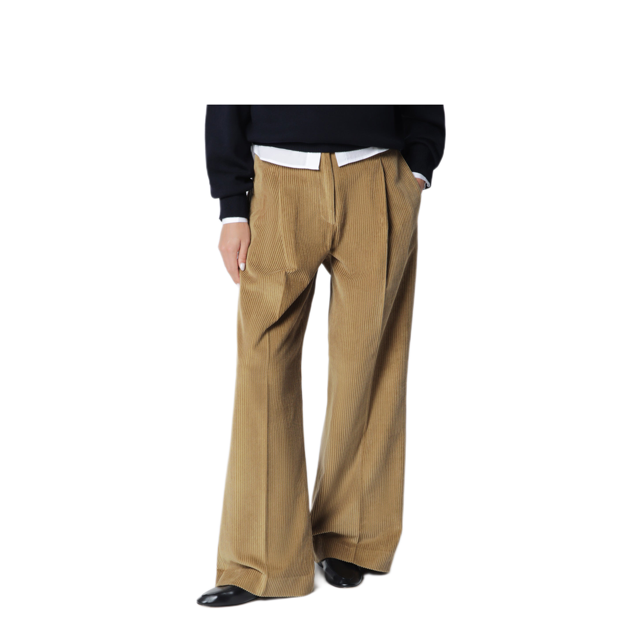 MAYFEYR - Róhe - Beige Corduroy Trousers - 820-30-219CO279