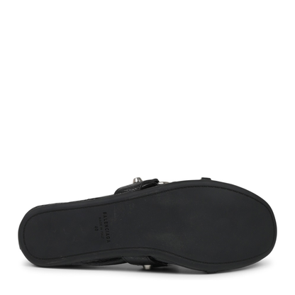 City Ballerina in Black/Silver