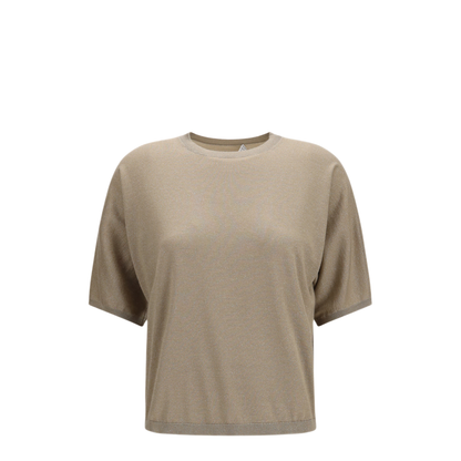 MAYFEYR - Brunello Cucinelli - Short Sleeve Cashmere Silk Sweater - M41835700PC077