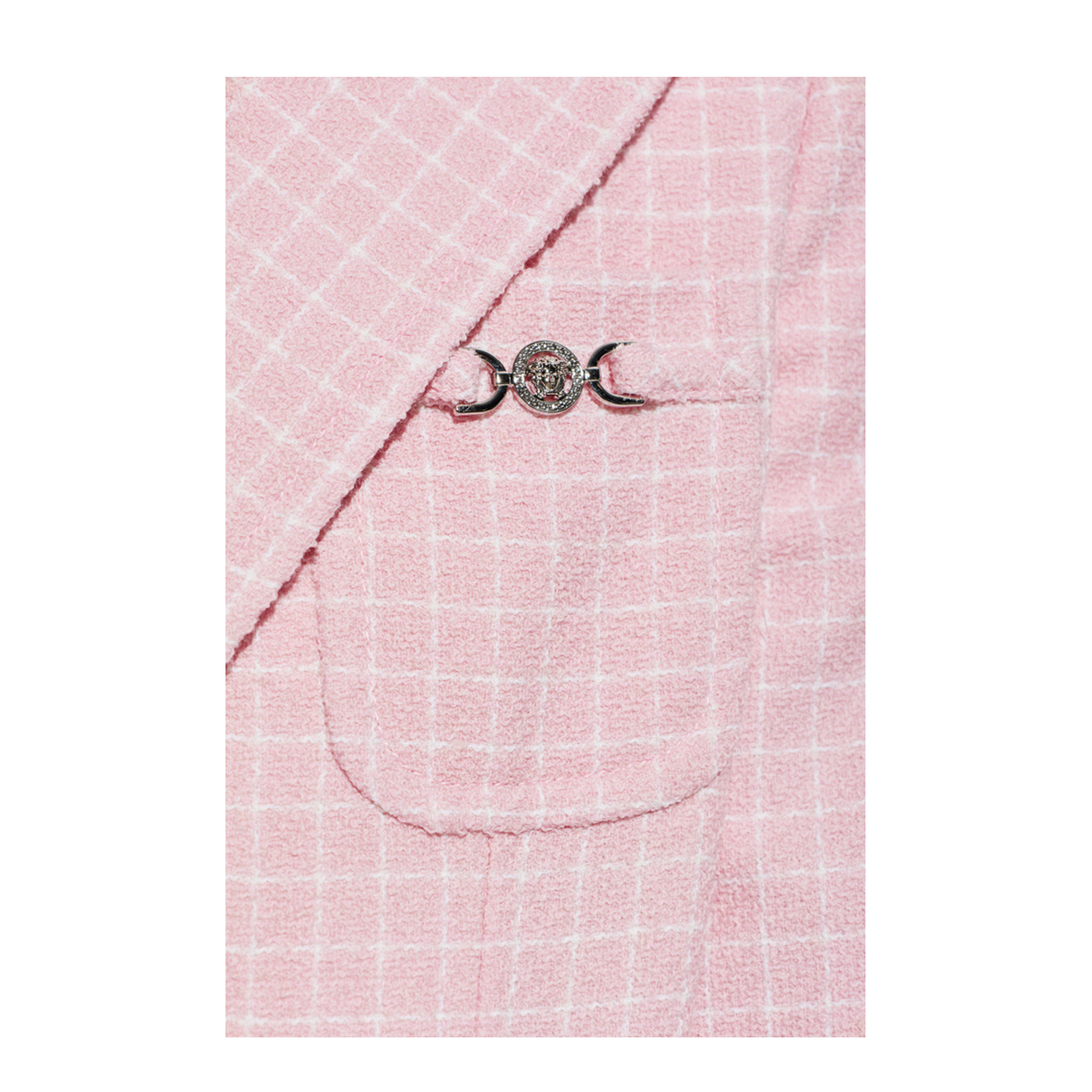 Checked Pattern Blazer