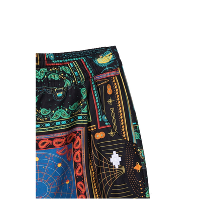 MAYFEYR - MARCELO BURLON COUNTY OF MILAN - Pants Bandana Aop Carrot - CBCA004KS22FAB0028400