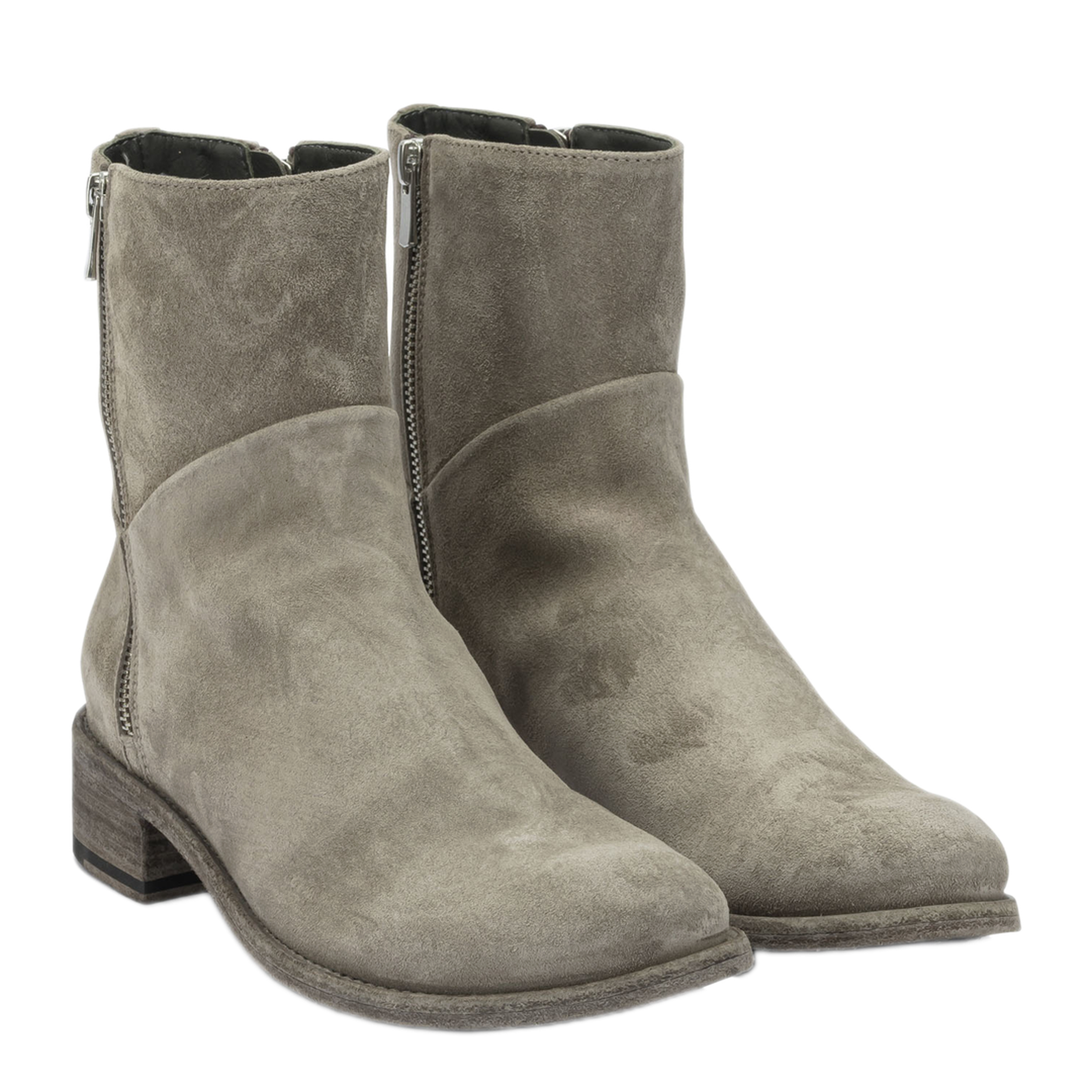 MAYFEYR - Officine Creative - Lison 066 Zippered Ankle Boots - LISON066CACHEMIREQUARZO