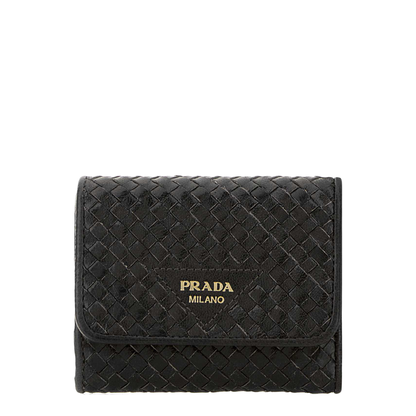 MAYFEYR - Prada - Black Leather Wallet - 1MH0432BE1F0002