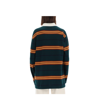 MAYFEYR - Guest In Residence - Striped Rugby Polo Shirt - U32010JMHOLLYCOMBO