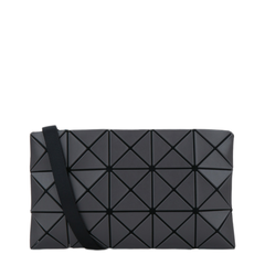 Lucent Matte One Size PVC Resin Crossbody - Charcoal Gray
