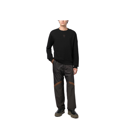 Panelled Straight-Leg Cargo Trousers