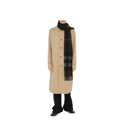 Giant Check Cashmere Scarf