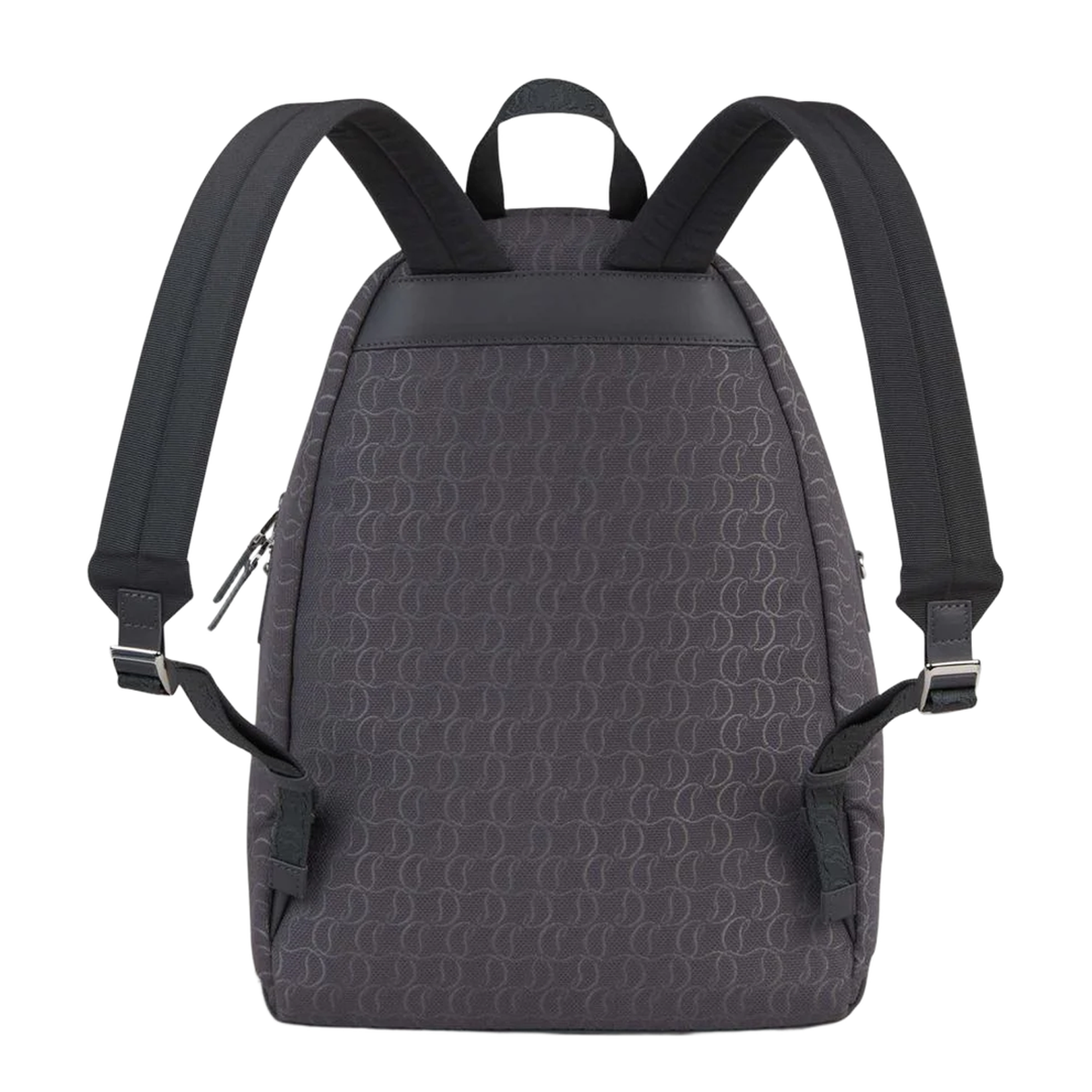 Backpack Jacquard Logo Combined with Smooth Leather