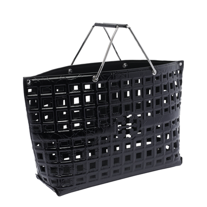 Croco Embossed Ella Market Handbag